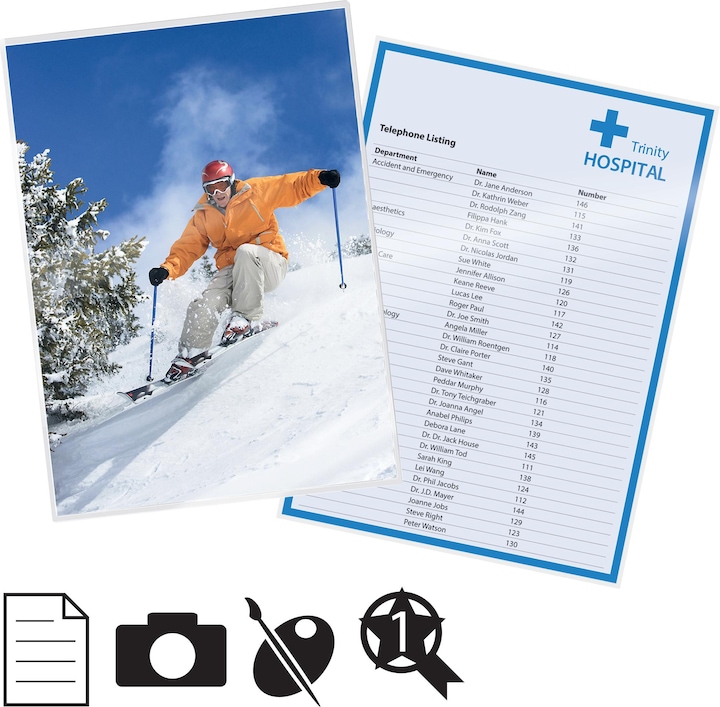Actual product image Ibico Laminating foil (A3, 100 Piece, 75 µm)