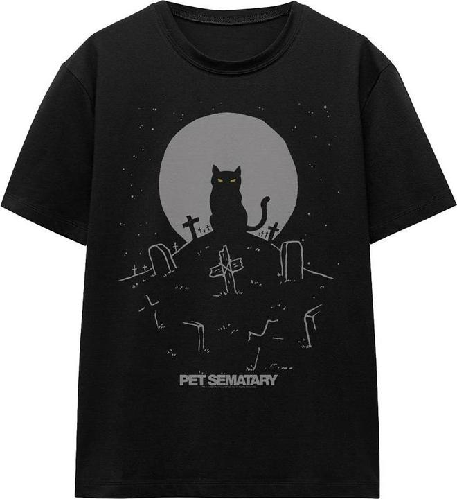 Produktbild Pet Sematary Cat With Tombstones TShirt (S)