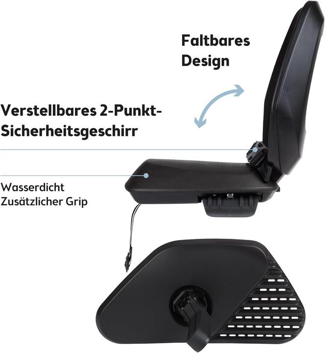 Productafbeelding bobike Junior One - fietszitje tot 35 kg per drager | Judas (Bagagedrager)