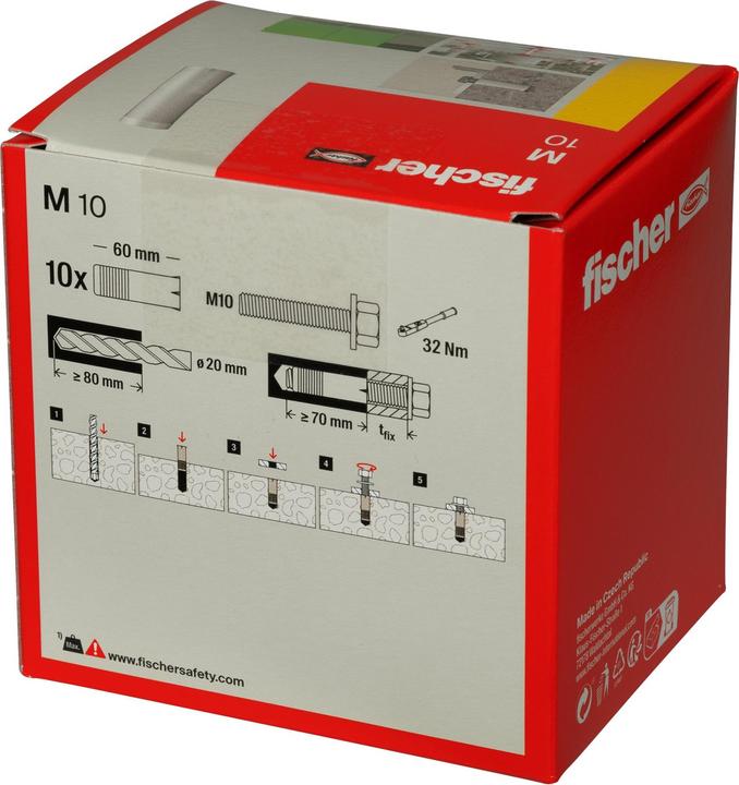 Produktbild Fischer Dübel M10 (10 Stk.)