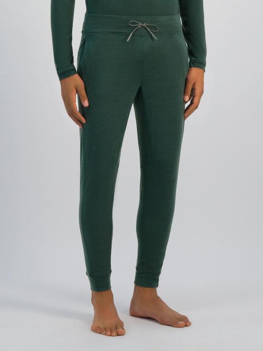 Produktbild Dagsmejan Pyjama Unterteil "Stay Warm" dunkelgrün (52, L)