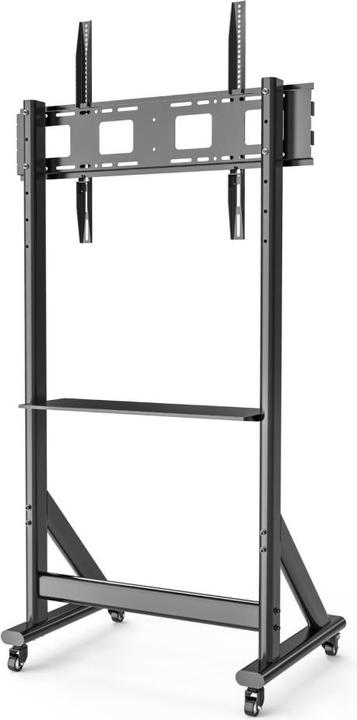 Techly EFB TV trolley for LCD/LED TV 139,7cm 55inch - 254cm 100inch adjustable height with one shelf (120 kg, 55" - 100")