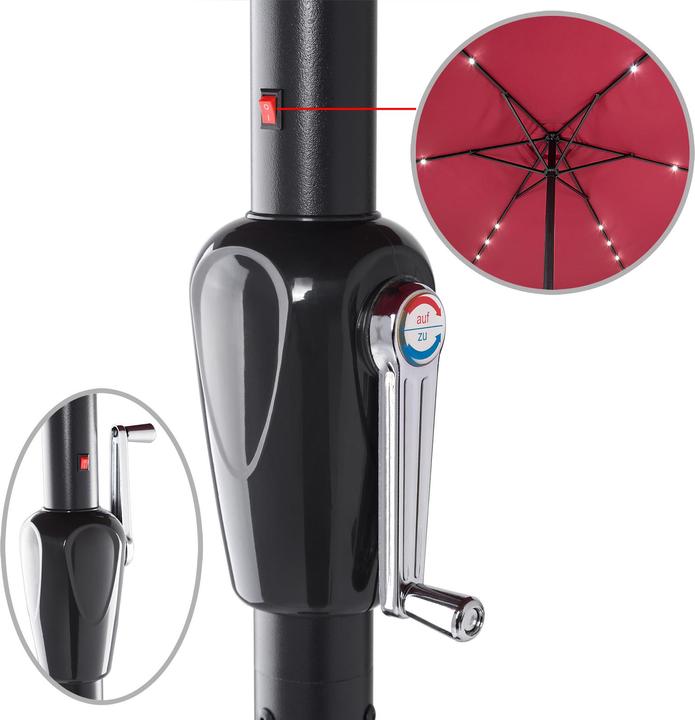 Produktbild Kingsleeve Sonnenschirm (3.30 m)