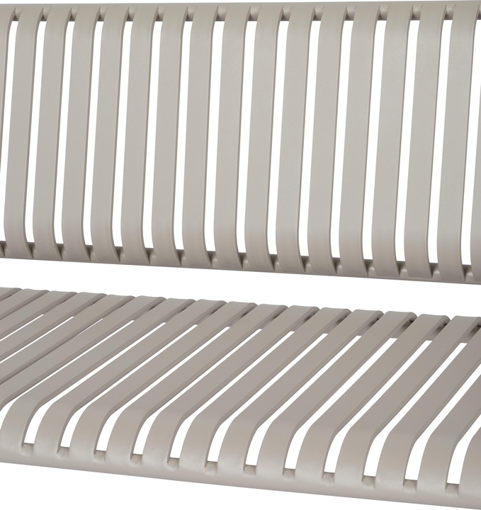 Produktbild Schou Gartenbank STELLA, flint grey 140x56cm