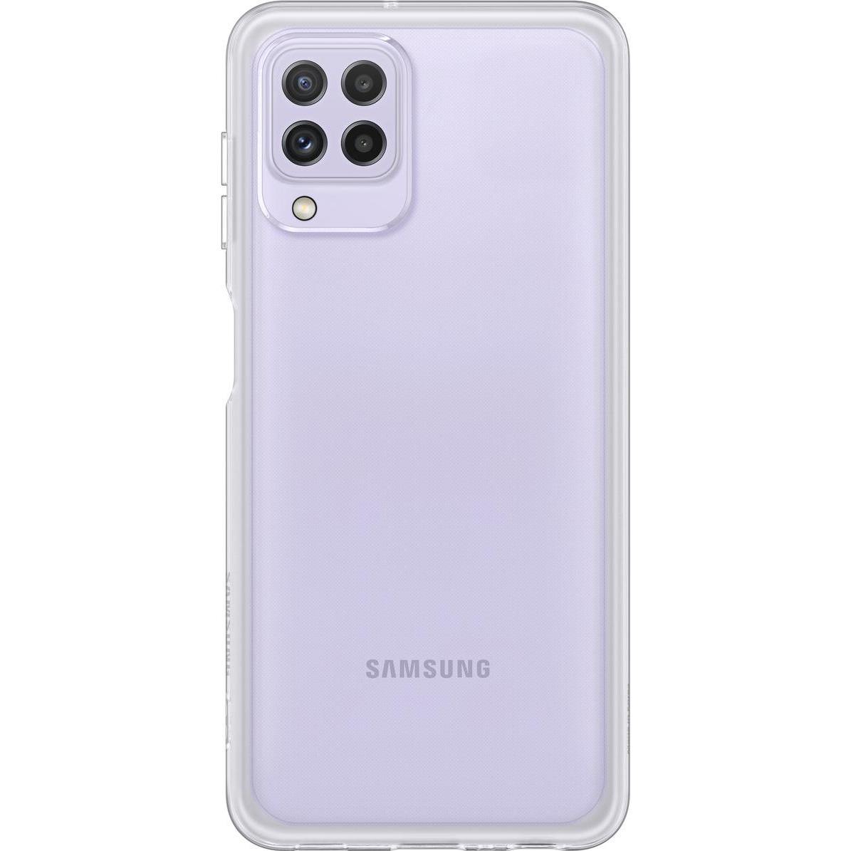 Samsung Soft Cover (Samsung Galaxy A22), Smartphone Hülle, Transparent