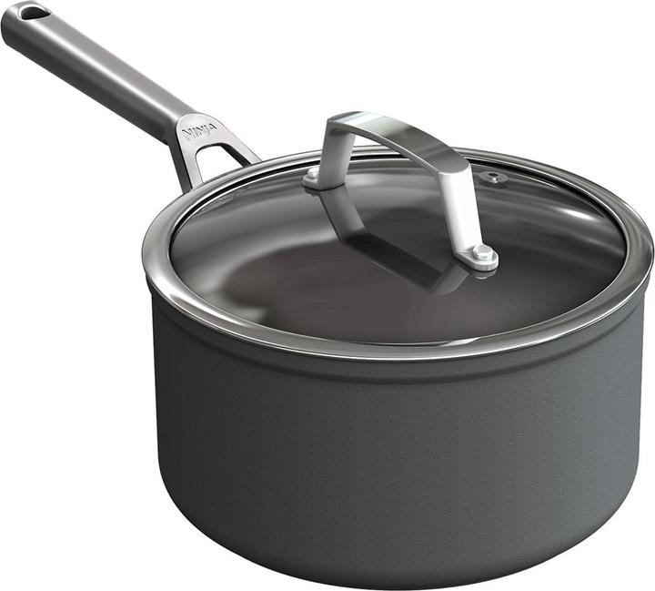 Image du produit Ninja C30218EU Foodi ZEROSTICK Casserole à manche 18 cm + couvercle (Casserole à manche, Aluminium)