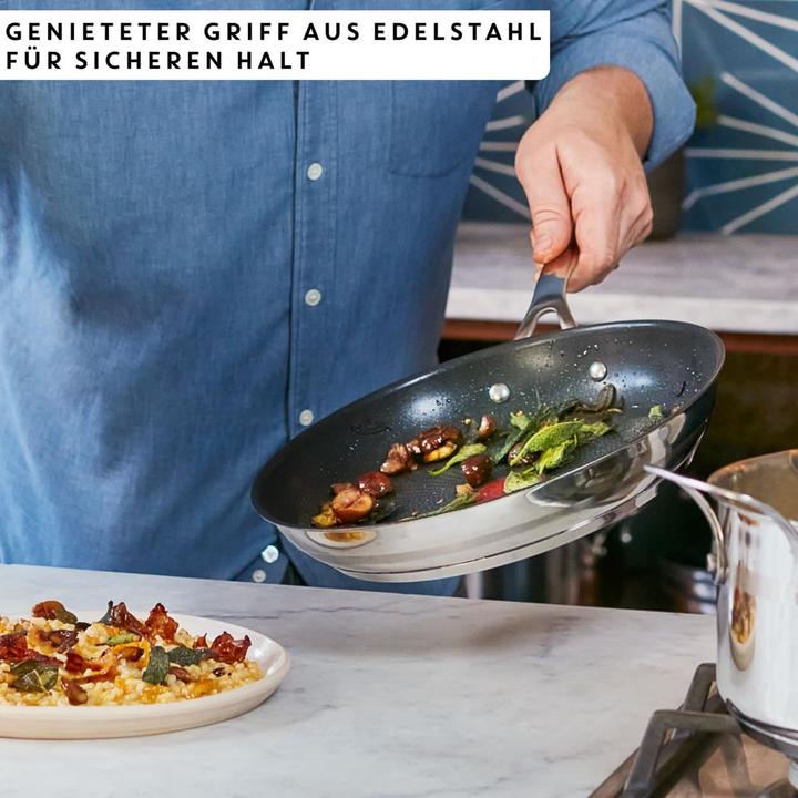 Produktbild Tefal Set Jamie Oliver Cook Smart (Bratpfanne, Pfannenset + Topfset, Edelstahl)