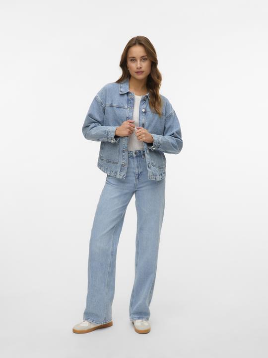 Produktbild Vero Moda Vmjamie Ls Denim Shacket Mix Noos (XS)
