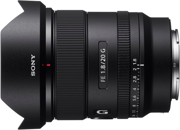 Produktbild Sony FE 20mm f/1.8 G (Sony E, Vollformat)