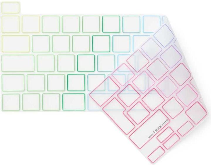 Produktbild Philbert Design Transparent/Rainbow Keyboard Cover – MacBook Pro 13″ | 16″