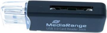 Image du produit MediaRange MRCS507 Lecteur de cartes intégré USB 3.0 noir (USB)