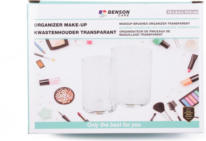 Immagine prodotto Benson Care Organizer per pennelli trucco trasparente