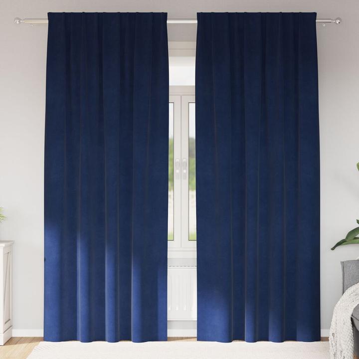 Produktbild VidaXL Verdunkelungsvorhänge mit Oberband (140 x 225 cm)