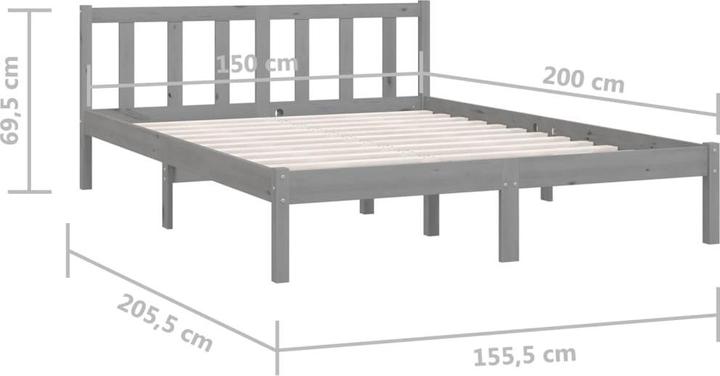 Image du produit vidaXL Bettrahmen (200 x 200 cm)
