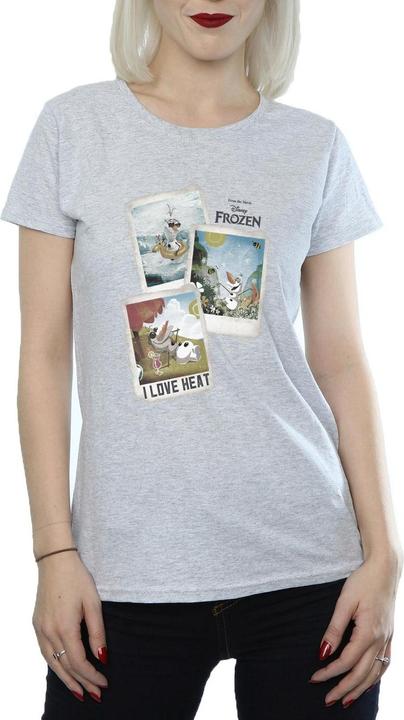 Immagine prodotto Disney Frozen Olaf Polaroid Maglietta Donna (M)