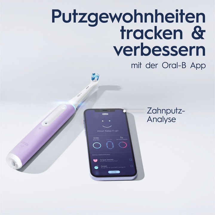 Actual product image Oral-B iO Series 4 (Oscillating toothbrush)