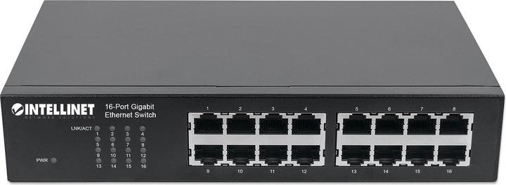 Actual product image Intellinet 16Port Gigabit Ethernet Switch (16 ports)