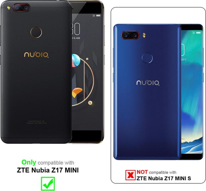 Productafbeelding Cadorabo Boek Onzichtbare Magneethoes (ZTE Nubia Z17 Mini)