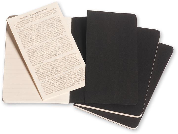 Immagine prodotto Moleskine Set tascabile Cahier di 3 (A6, Righe, Copertina morbida)