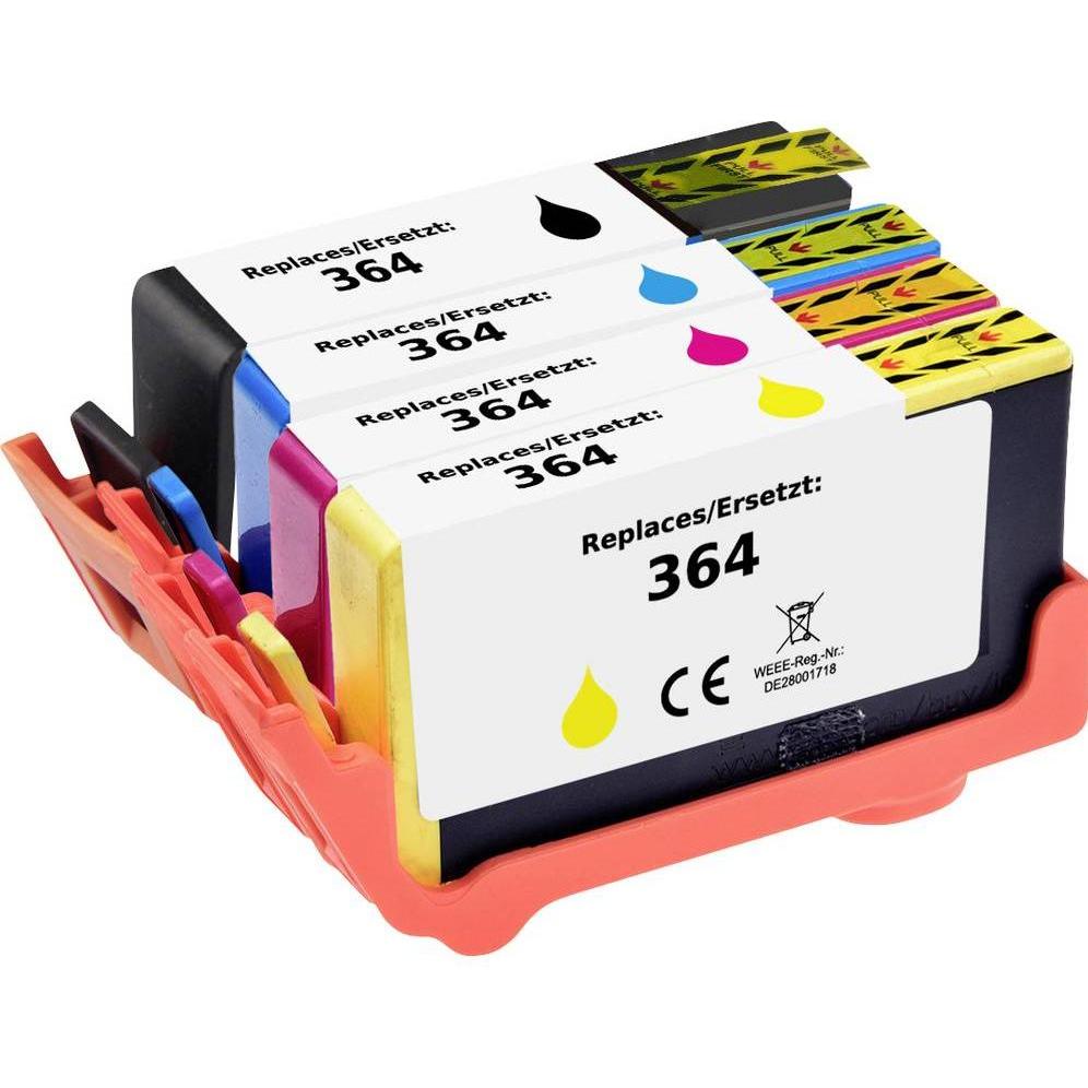 Renkforce, Cartucce, Druckerpatrone ersetzt HP HP 364, N9J73AE Kompatibel Cyan, Magenta, G (C, FC, M, Y)