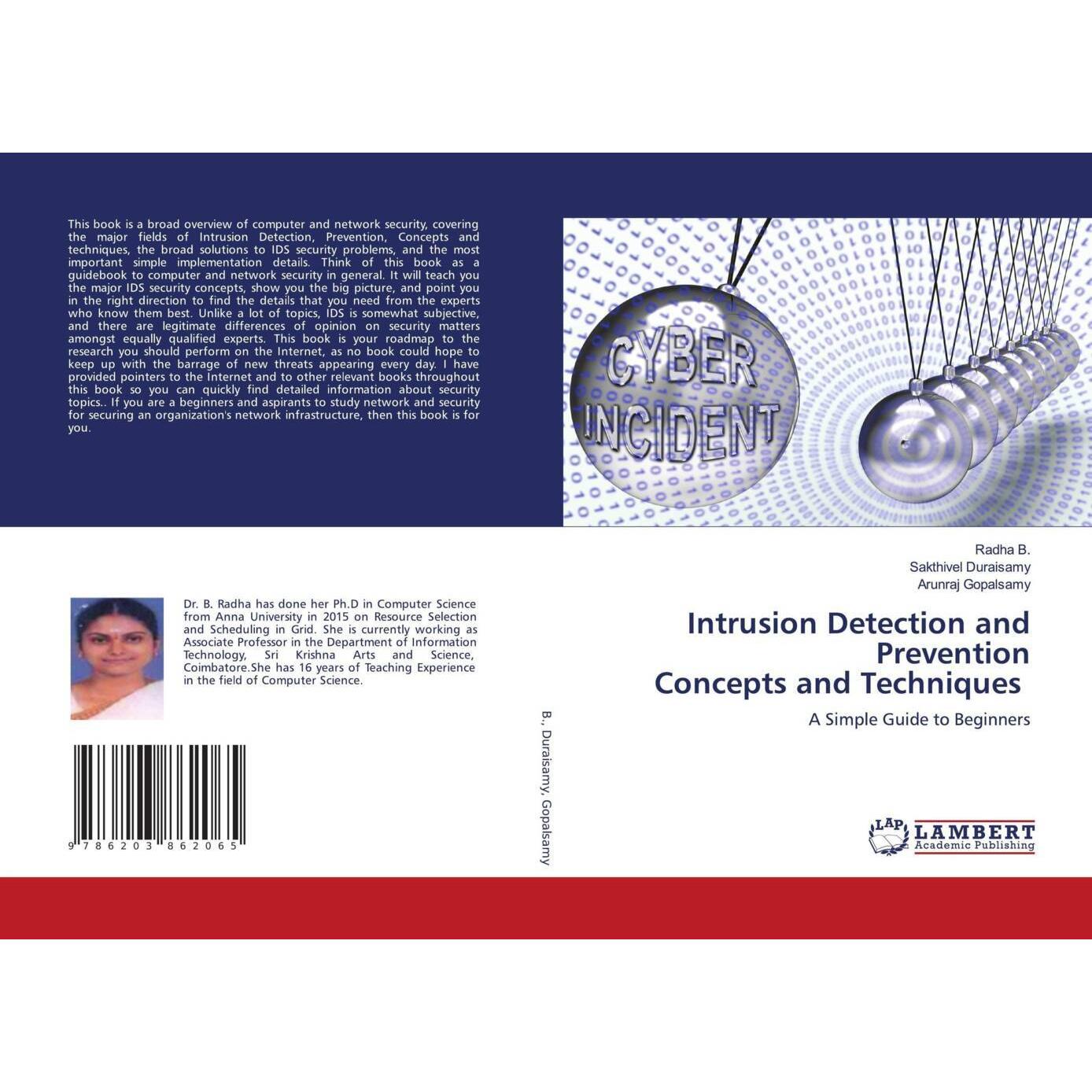 Intrusion Detection and Prevention Concepts and Techniques, Fachbücher von Sakthivel Duraisamy, Arunraj Gopalsamy, Radha...