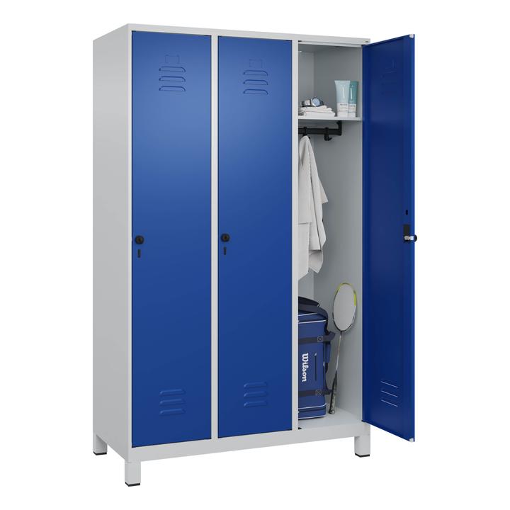 Produktbild C+P Garderobenschrank Classic Plus, Abteilbreite 40 cm, mit Füssen (120 cm, 185 cm)