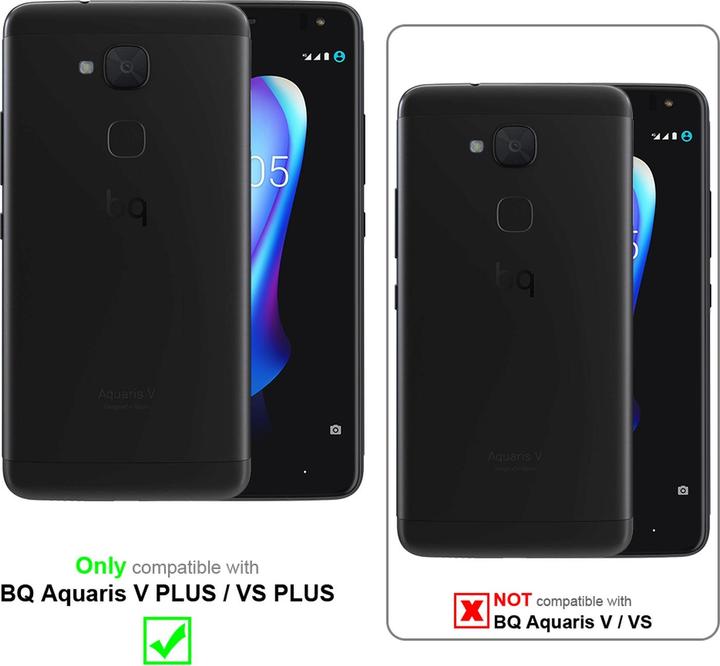 Produktbild Cadorabo Displayschutzglas (1 Stück, BQ Aquaris V, BQ Aquaris VS Plus)