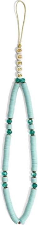 Produktbild Guess Ratet mal, zawieska GUUSTPEARP Phone Strap blau/blaue Heishi-Perlen (7 cm, Kunststoff)