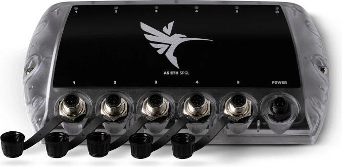 Actual product image Humminbird 5 Port Ethernet Switch II