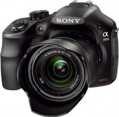 Sony ILCE-3000K, Kit 18-55 mm (APS-C / DX)