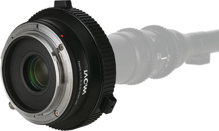 Actual product image Laowa 0.7x converter for Probe Lens PL-R (Wide-angle converter, Arri PL)