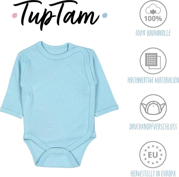 Produktbild TupTam Wickelbody Langarm - 5er Set (68)