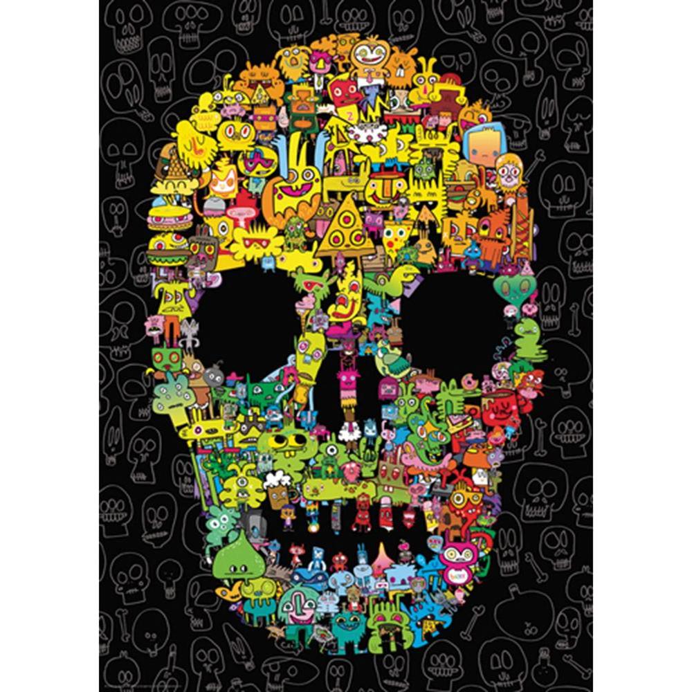 Thumbnail - Heye Doodle Skull (1000 Teile)