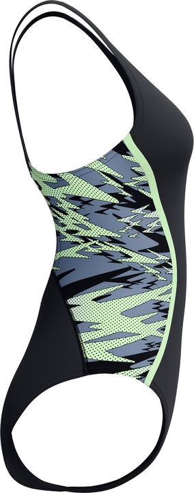 Produktbild Speedo Hyperboom Splc Msclbk 1pc Blk/Ltgrn (38, 40)