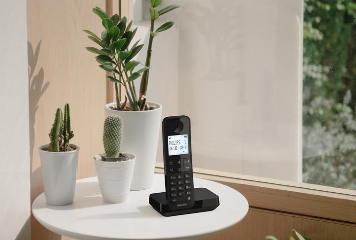 Actual product image Philips Duo D2702B Cordless Landline Telephone