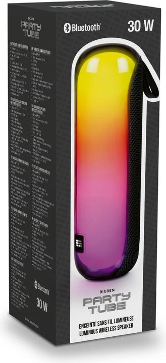 Produktbild Bigben Tube - Bluetooth Speaker (4 h, Ohne externe Stromquelle)