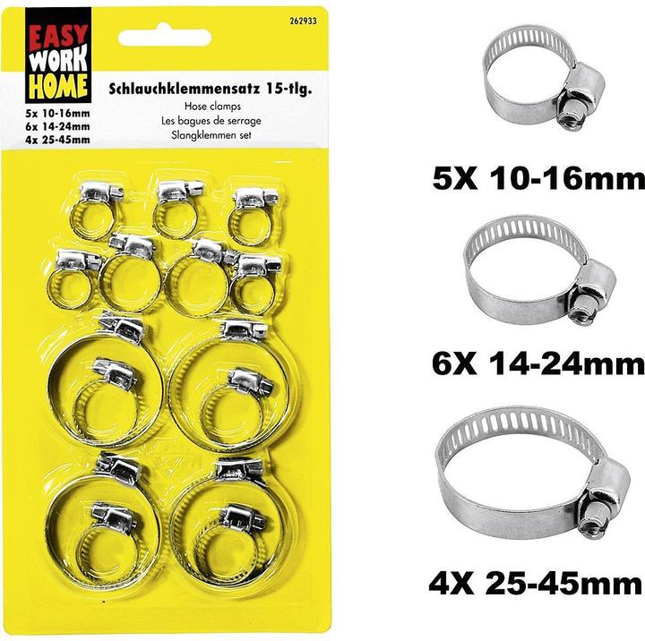 Produktbild Easy Work Schlauchklemmensatz (Schlauchklemme)