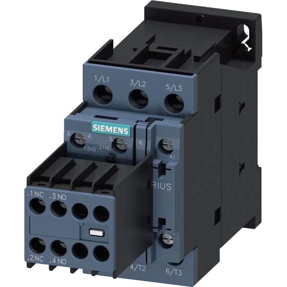Siemens Leistungsschütz 18,5kW 3S 110VAC 38A 3RT2028-1AG24, Relais