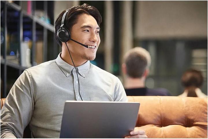 Actual product image Jabra Evolve2 30 SE (Cable, USB-A)