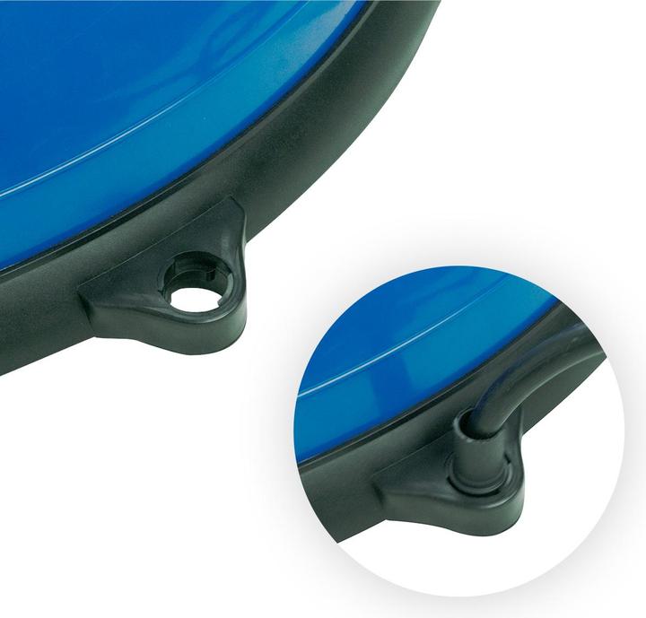 Produktbild Gladiatorfit Halb-Balanceball mit Gummibändern