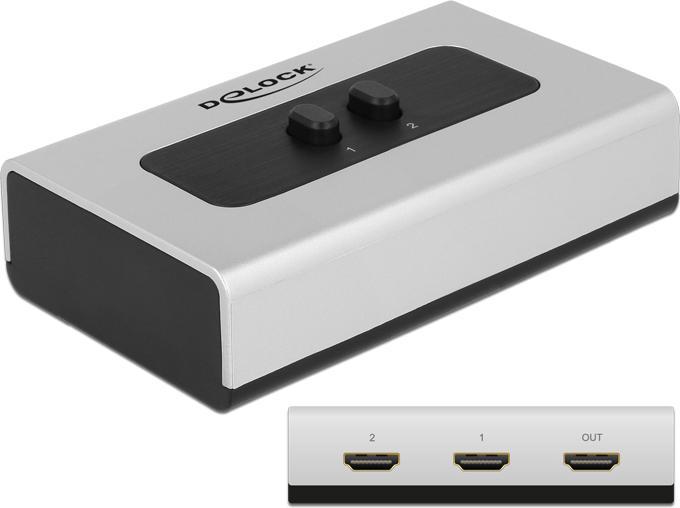 Image du produit Delock Commutateur 2 ports HDMI manuel