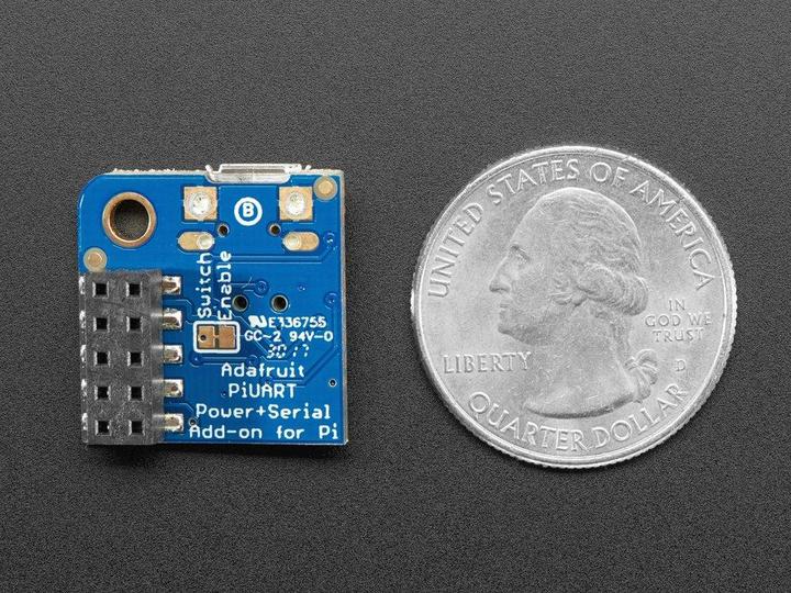 Actual product image Adafruit PiUART - USB Konsole und Power Add-on für Raspberry Pi