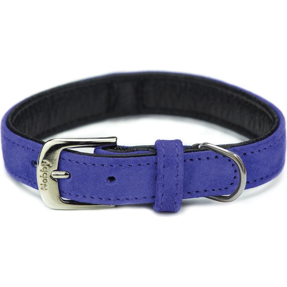 Nobby Halsband Velours (M, Hund), Halsband + Leine