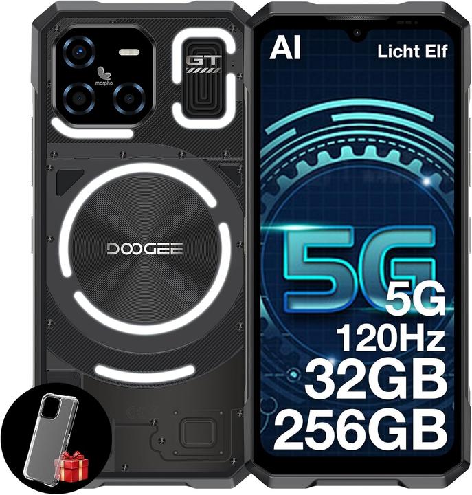 Actual product image Doogee Blade GT 5G (256 GB, Noir, 6.72", 5G)