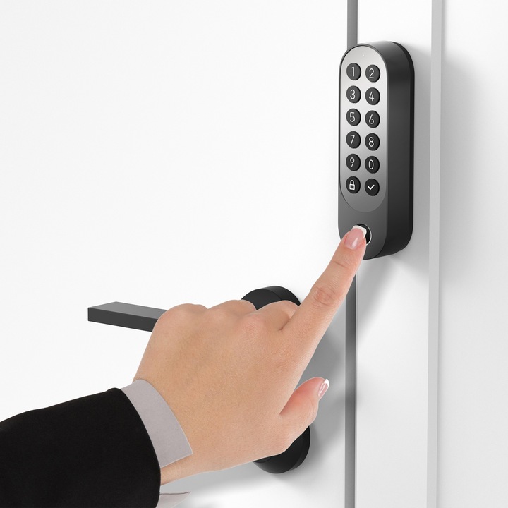 Produktbild Aqara Smart Lock U200 (Bluetooth, Elektronische Zahlenkombination, Schlüssel, Smartphone, Schlüsselkarte, Fingerabdruck)