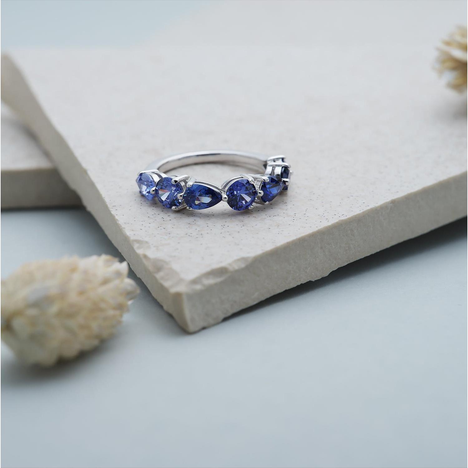 Thumbnail - Jette, Ring, Damenring CASCADE, (51, 925 Silber)