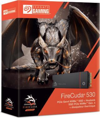 Produktbild Seagate FireCuda 530 mit Kühlkörper (2000 GB, M.2 2280)