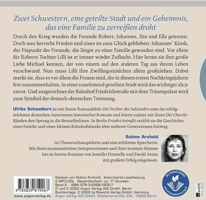Immagine prodotto Berlino Friedrichstrasse: Palazzo delle Lacrime (Ulrike Schweikert, Sabine Arnhold, Tedesco)