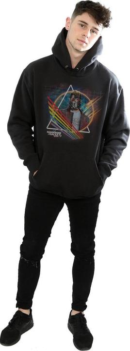 Image du produit - Sweat à capuche GUARDIANS OF THE GALAXY NEON STAR LORD MASKED - Homme (XXL)