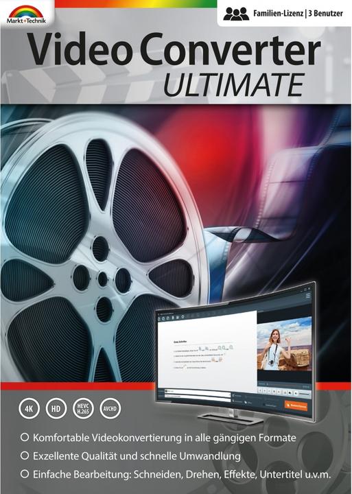 Produktbild Video Converter Ultimate (3 User, unbegrenzt)